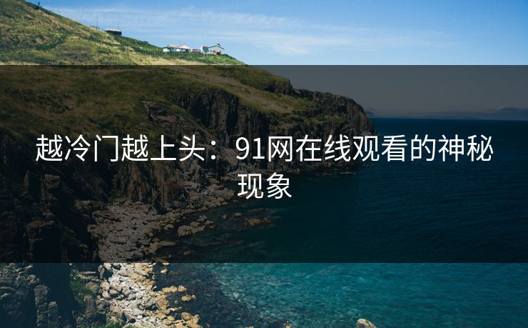 越冷门越上头：91网在线观看的神秘现象